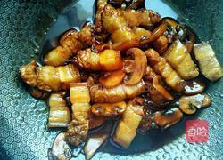 蘑菇红烧肉的做法图解15