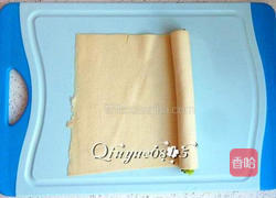 菠菜豆皮卷的做法图解5