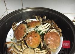 粉絲蒸螃蟹的做法圖解4