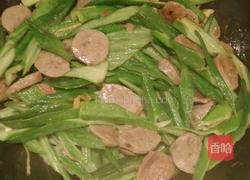 秋葵炒牛肉丸的做法图解8