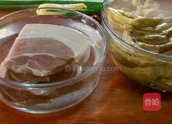 嫩尖咸肉鸭腿煲(腌笃鲜)的做法图解2