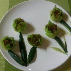 【乐享陶瓷】玫瑰菜心的做法[图]