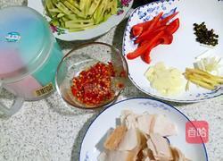 #乐享陶瓷#鲜笋回锅肉的做法图解3