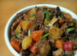 土豆胡萝卜烧牛腩的做法图解10