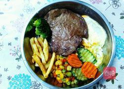 牛排大餐的做法图解18