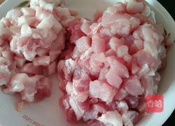 茴香肉丁发面饼的做法图解2