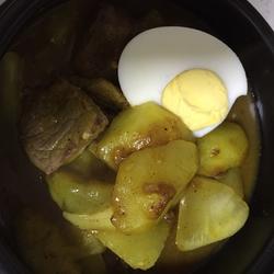大快朵颐咖喱牛肉