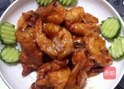 糖醋黄金虾的做法图解7