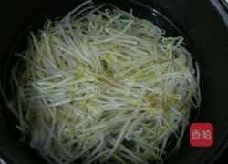 菠菜豆芽拌粉丝的做法图解4