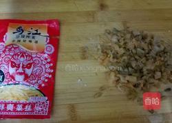 榨菜肉末蒸豆腐的做法图解3