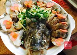 开屏孔雀鲈鱼的做法图解9