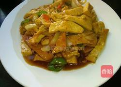 炒东北豆腐泡的做法图解4