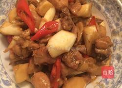 茭白烧鸡的做法图解7