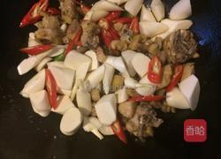 茭白烧鸡的做法图解4