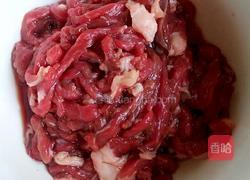 榨菜牛肉丝的做法图解2