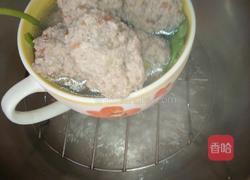 清蒸狮子头的做法图解3