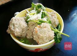 清蒸狮子头的做法图解4