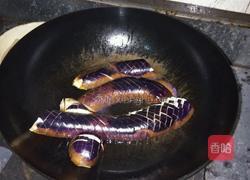 香煎茄子的做法图解3