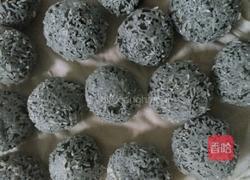 艾草糯米团的做法图解6