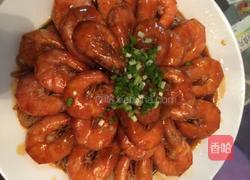 金针铺路油焖虾。的做法图解6