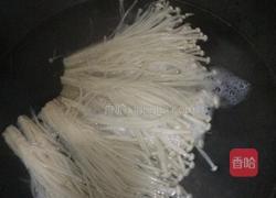 金针铺路油焖虾。的做法图解3