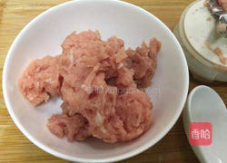 肉蒸鸡蛋糕的做法图解2