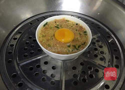 肉蒸鸡蛋糕的做法图解9