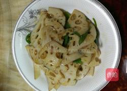 炒藕的做法图解6
