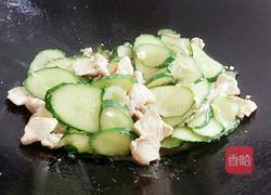 黄瓜炒肉的做法图解8