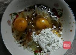 银鱼鸡蛋饼的做法图解4