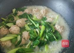 白菜丸子的做法图解4