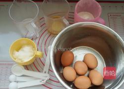 原味烫面戚风蛋糕的做法图解1