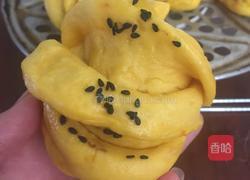 南瓜花卷的做法图解9