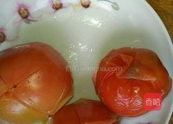 薄荷柿子鸡蛋汤的做法图解3