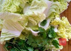 黄心菜炒土豆粉的做法图解2