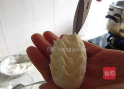 小刺猬豆沙包的做法图解6