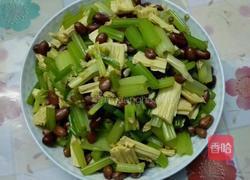 芹菜腐竹拌花生米的做法图解10