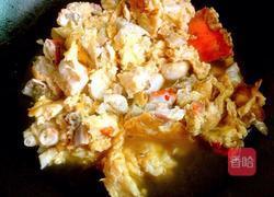 江蟹炒蛋的做法图解10