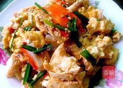 江蟹炒蛋的做法图解12