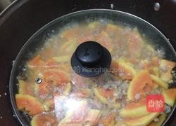 木瓜肉末的做法图解2