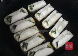 韭菜鸡蛋虾皮锅贴的做法图解10