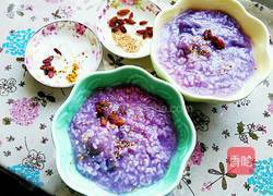 营养早餐之紫薯粥的做法图解14