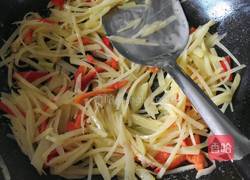 红椒土豆丝的做法图解3