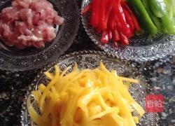 菠萝蜜丝炒肉的做法图解1