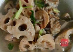 莲藕骨头汤的做法图解6