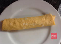 肉末香菇鸡蛋卷的做法图解5