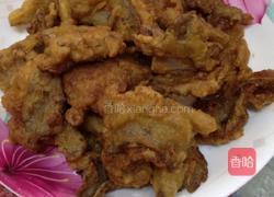 酥炸五香平菇的做法图解5