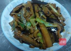 豆瓣酱炒茄子的做法图解10