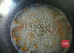 鲜虾南瓜蘑菇粥的做法图解4