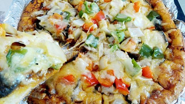 奥尔良鸡腿香菇披萨